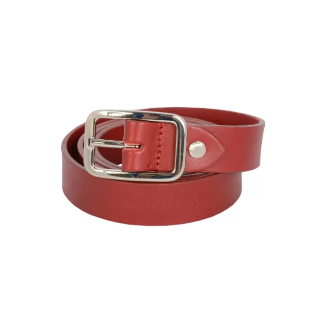 Flash Sale Ceinture femme rouge- ceinture cuir 25229 Femme Ceinture Cuir Femme