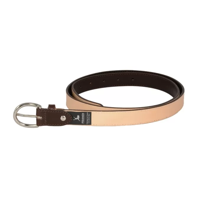 Sale Ceinture fine avec doublure en cuir - Femme Ceinture Cuir Femme