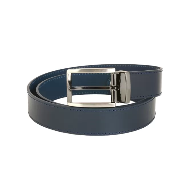 Fashion Ceinture marine passant métal Homme Ceinture En Cuir