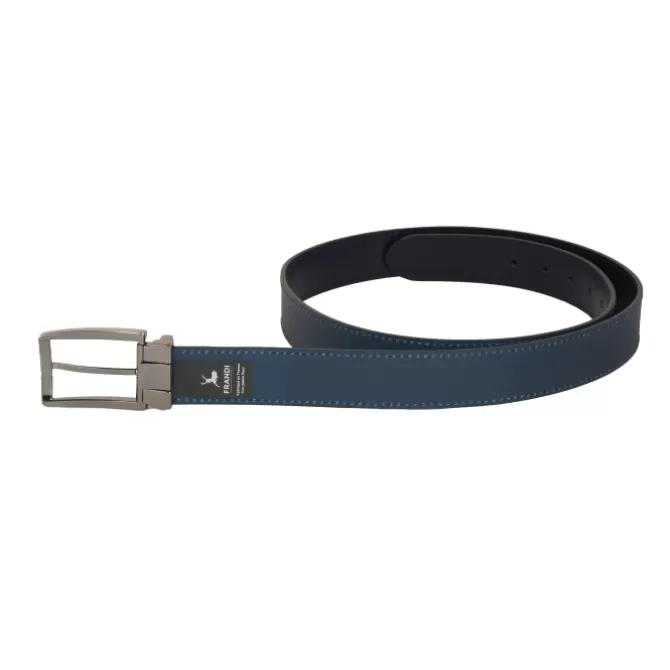 Fashion Ceinture marine passant métal Homme Ceinture En Cuir