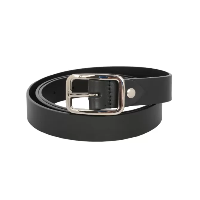 Clearance Ceinture noire cuir - Fabrication France Femme Ceinture Cuir Femme