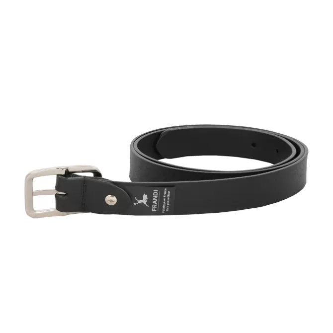 Clearance Ceinture noire cuir - Fabrication France Femme Ceinture Cuir Femme