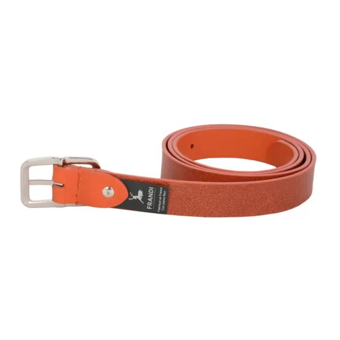 Cheap Ceinture orange - ceinture femme 25229 Femme Ceinture Cuir Femme