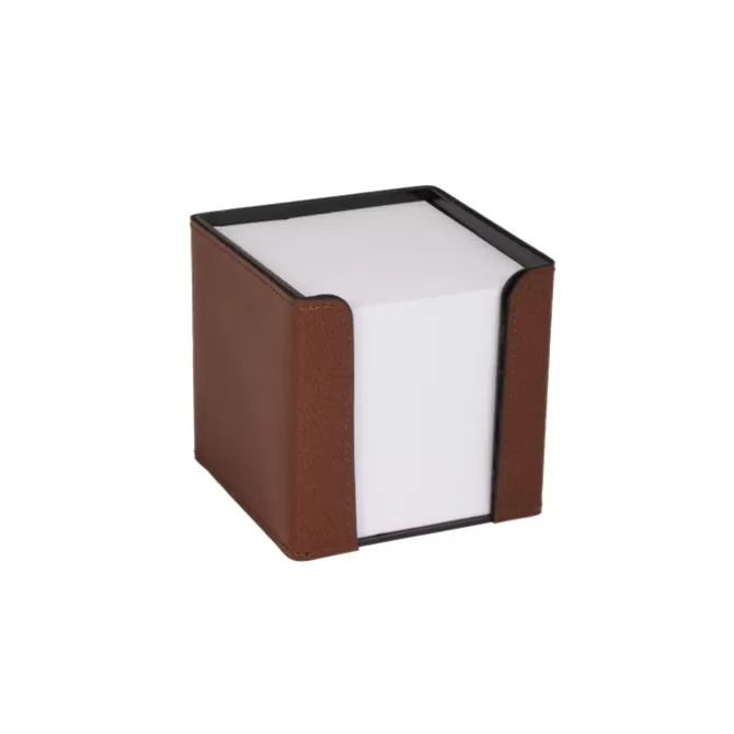 Clearance Cube Post-It en cuir Homme Sous-Main Bureau