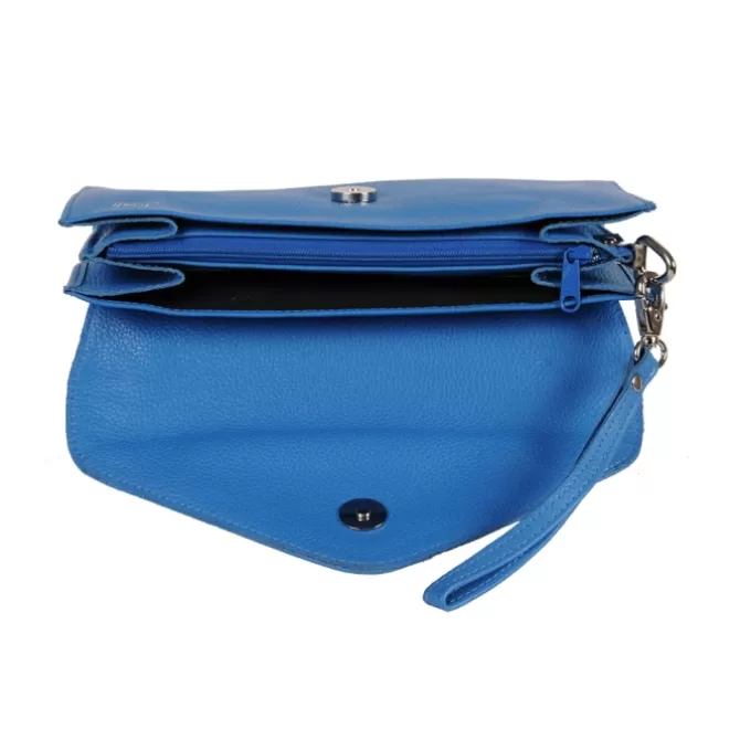 Best Pochette cuir bleu - Femme Pochette Cuir