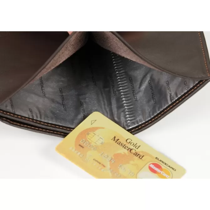 Fashion Porte carte anti- RFID - Homme Portefeuille Anti Rfid Cuir