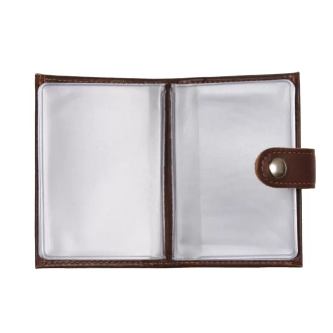 Cheap Porte carte cuir noir ou marron foncé - Homme Porte-Carte Cuir