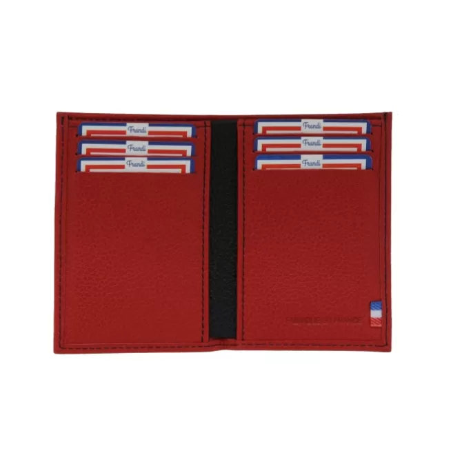 Store Porte carte homme en cuir bicolore - Femme Porte-Carte Cuir | Porte-Carte Cuir