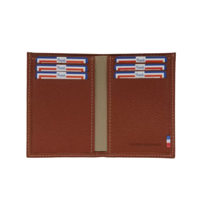 Store Porte carte homme en cuir bicolore - Femme Porte-Carte Cuir | Porte-Carte Cuir