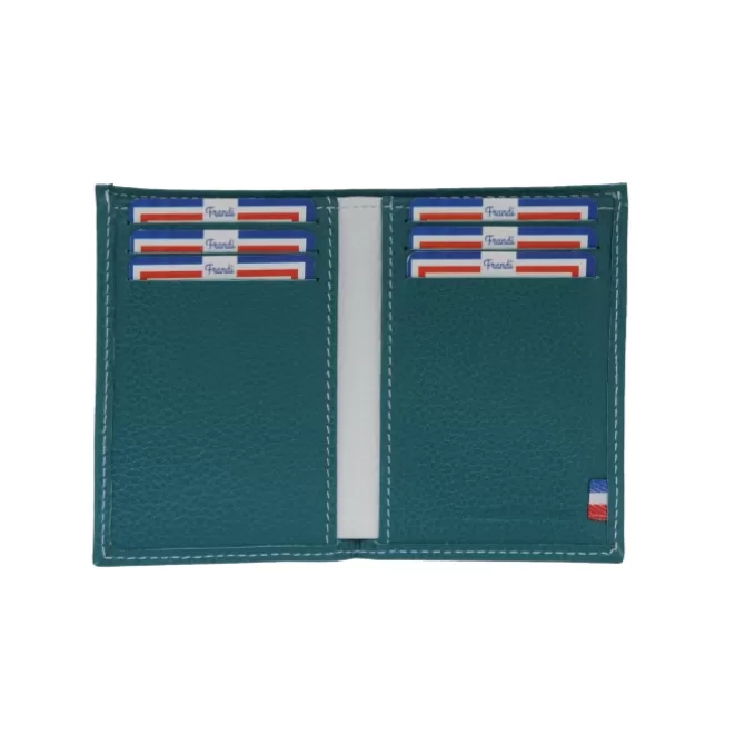 Store Porte carte homme en cuir bicolore - Femme Porte-Carte Cuir | Porte-Carte Cuir