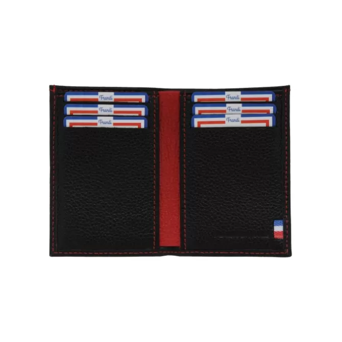 Store Porte carte homme en cuir bicolore - Femme Porte-Carte Cuir | Porte-Carte Cuir