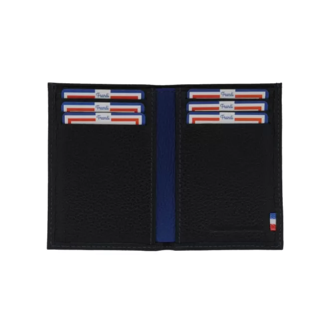 Store Porte carte homme en cuir bicolore - Femme Porte-Carte Cuir | Porte-Carte Cuir