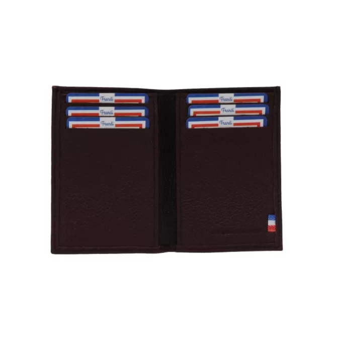 Store Porte carte homme en cuir bicolore - Femme Porte-Carte Cuir | Porte-Carte Cuir