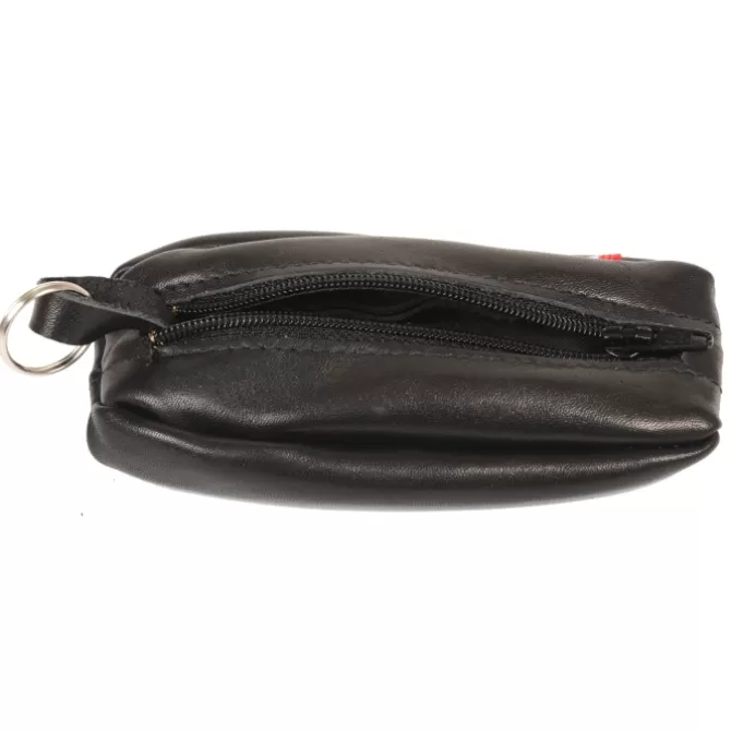 Flash Sale Porte monnaie en cuir grain de café Homme Porte-Monnaie Cuir