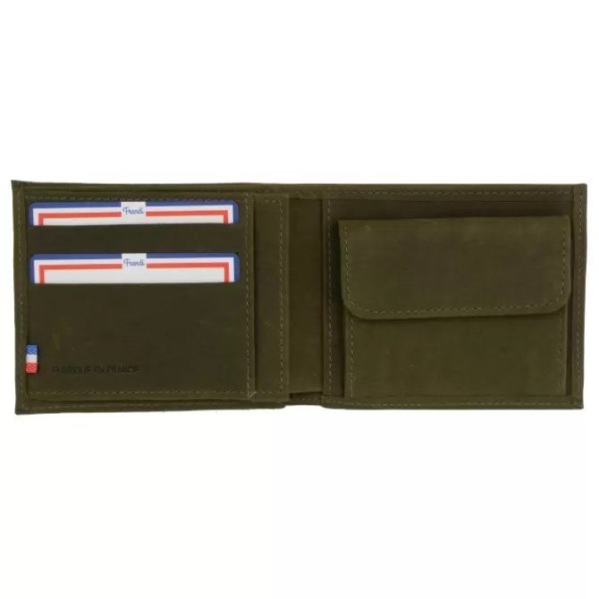 Cheap Portefeuille anti rfid en cuir vintage - 1930 Homme Portefeuille Anti Rfid Cuir