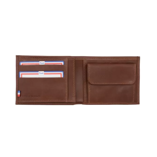 Flash Sale Portefeuille avec double poche billet - Homme Portefeuille Cuir