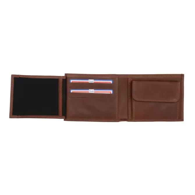 Flash Sale Portefeuille avec double poche billet - Homme Portefeuille Cuir