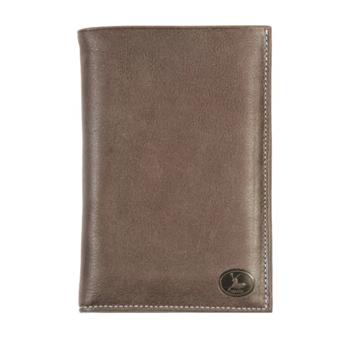New Portefeuille cuir surpiqûre coloré - Homme Portefeuille Cuir
