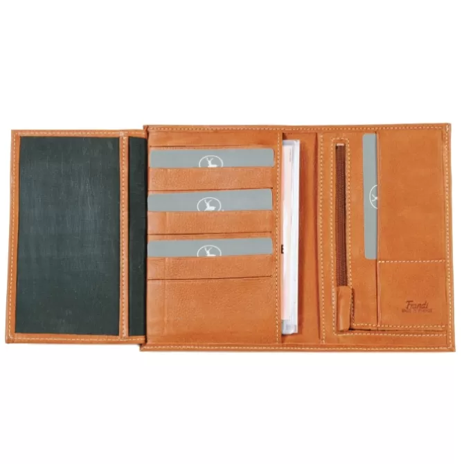 New Portefeuille cuir surpiqûre coloré - Homme Portefeuille Cuir