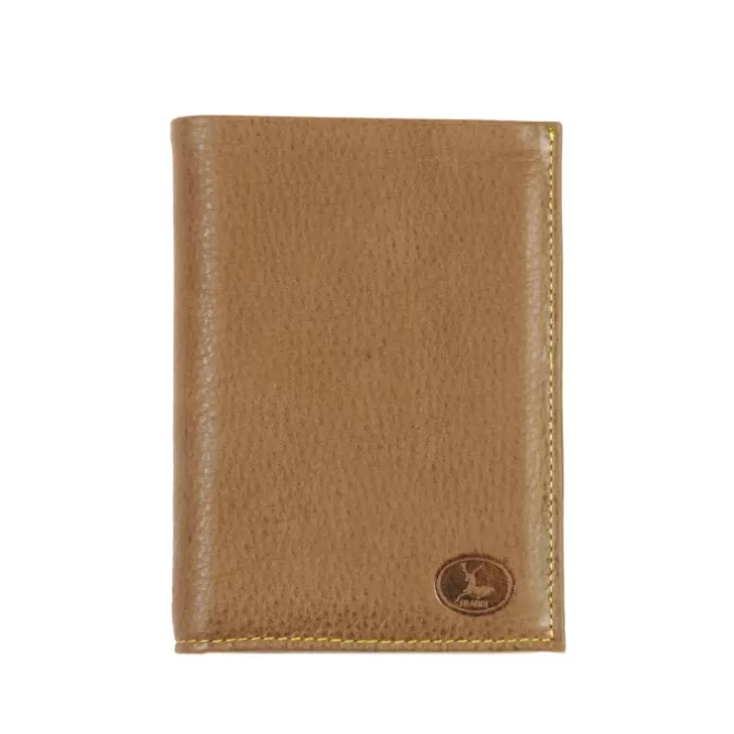 Sale Portefeuille cuir taupe 4 volets - Homme Portefeuille Cuir