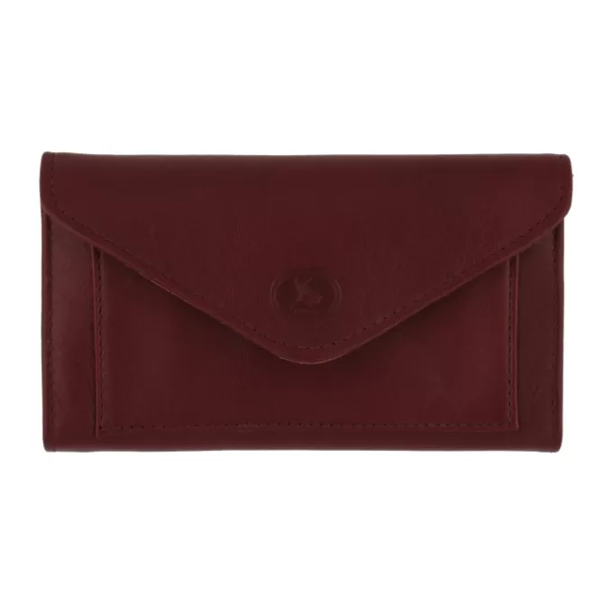 Flash Sale Portefeuille en cuir - Portefeuille femme rouge, bordeaux ou orange - .fr Femme Portefeuille Cuir