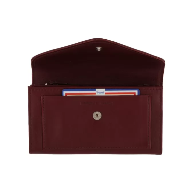 Flash Sale Portefeuille en cuir - Portefeuille femme rouge, bordeaux ou orange - .fr Femme Portefeuille Cuir