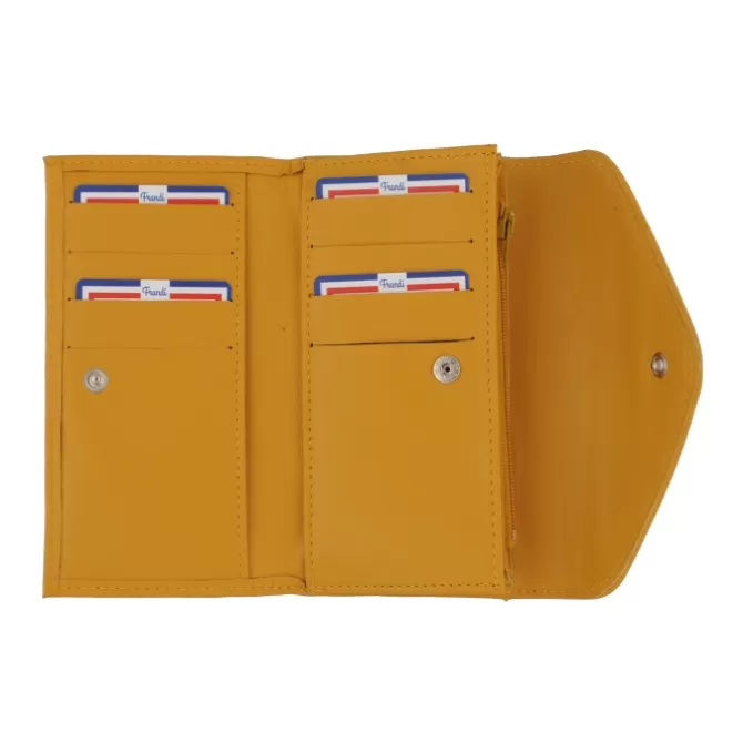 Flash Sale Portefeuille en cuir - Portefeuille femme rouge, bordeaux ou orange - .fr Femme Portefeuille Cuir