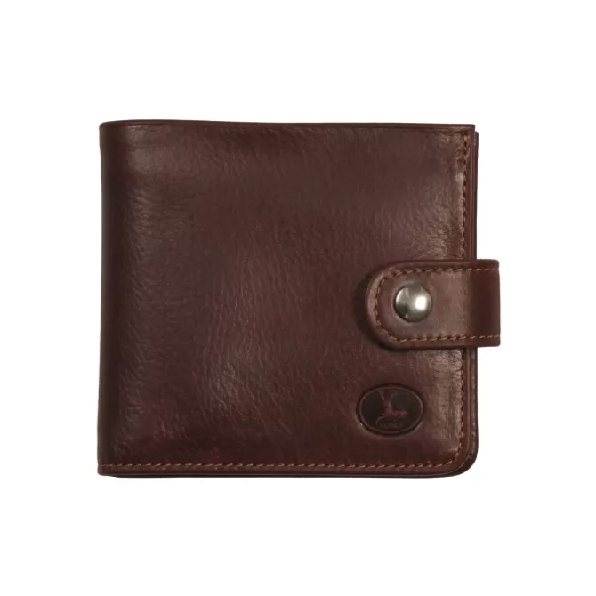 Discount Portefeuille en cuir italien marron - Homme Portefeuille Cuir