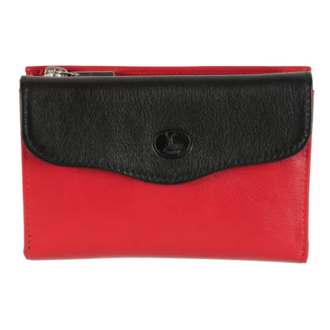 Best Sale Portefeuille femme en cuir rouge - Femme Portefeuille Cuir