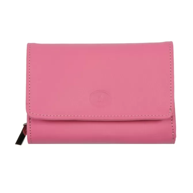 Shop Portefeuille zippé en cuir - Femme Portefeuille Cuir