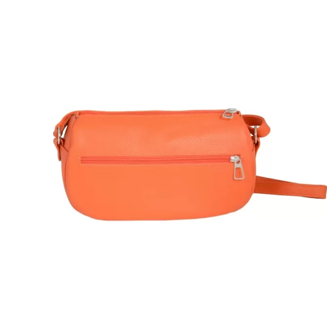 Best Sac Caroline Orange Femme Sac Cuir