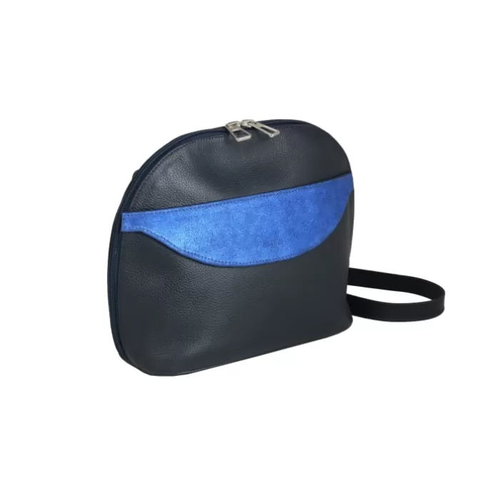 Fashion Sac Ida Marine Femme Sac Cuir