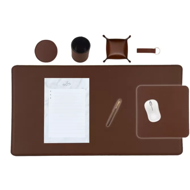 Store Set de bureau 80/40 cm Femme Sous-Main Bureau Cuir | Sous-Main Bureau